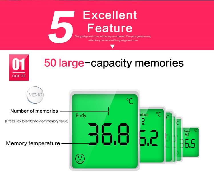Cofoe Medical Technology Co., Ltd termômetro infravermelho para hospital e família (9)