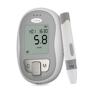 KF-A06 CE Contour Care Touch On Call Plus Kit Continuoso Tiras de Teste Blood Monitor de glicose Máquina de glicômetros do sensor de glicose