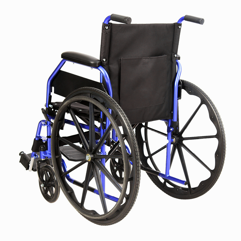KF-SYIV-002 Apoio de braço inclinado dobrável para adulto leve cadeira de rodas manual