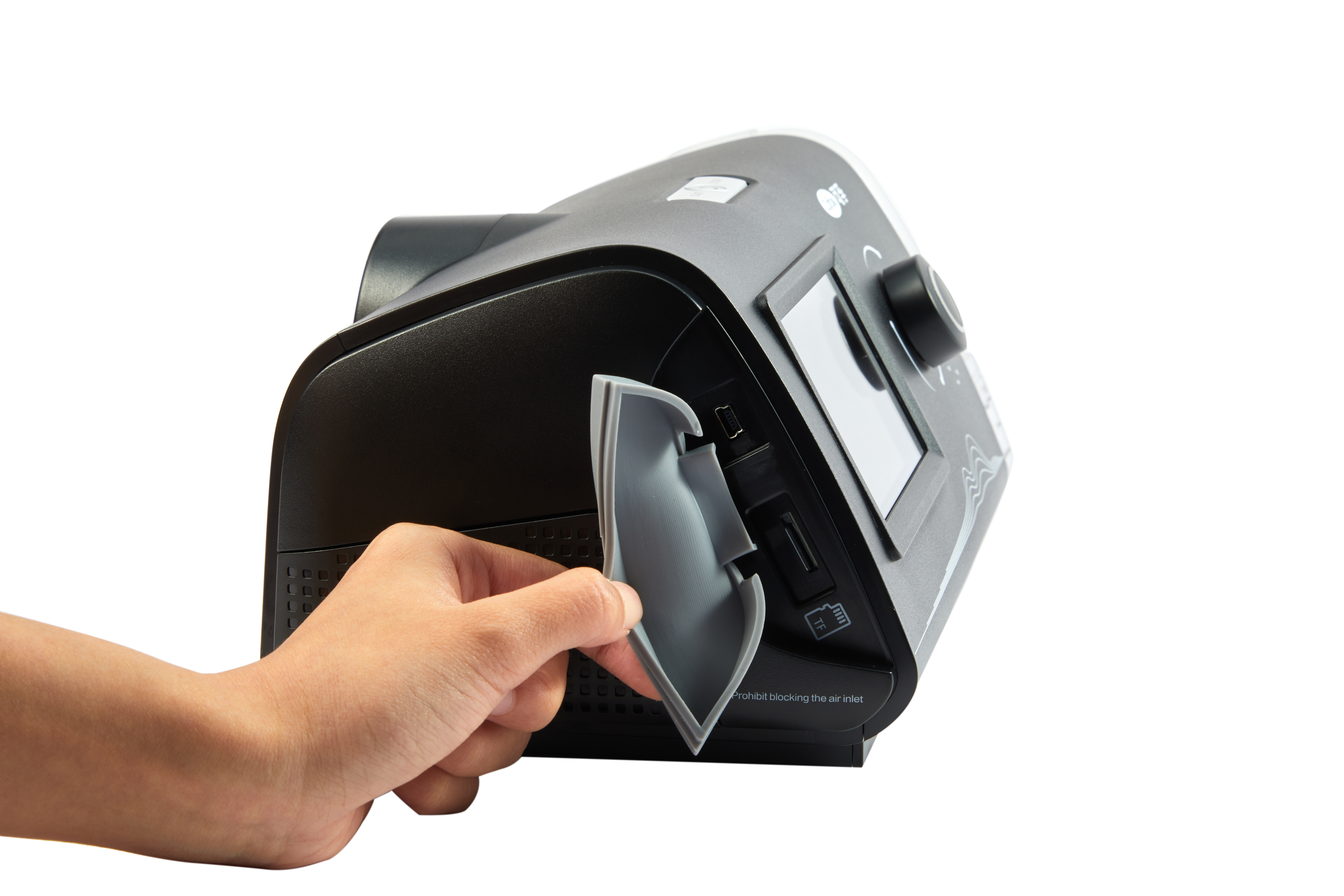 Dispositivo portátil CPAP e APAP Cofoe AR120 (série C9) para apneia do sono