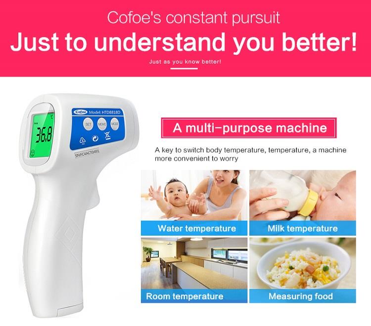Cofoe Medical Technology Co., Ltd termômetro infravermelho para hospital e família (2)