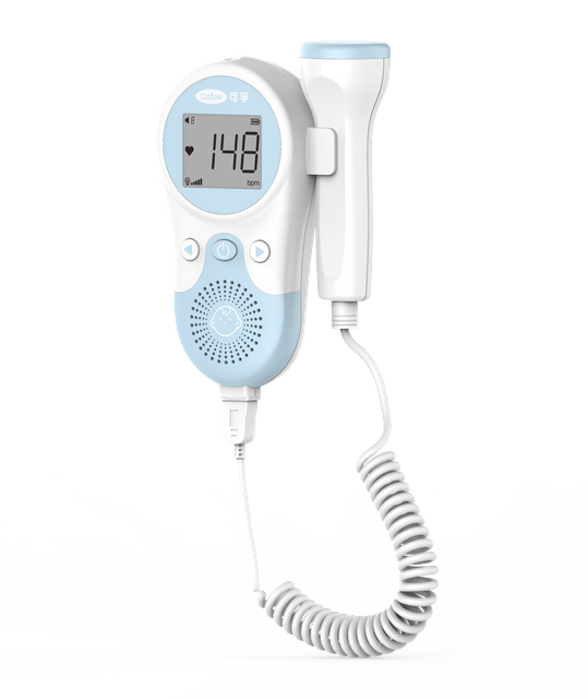 HB-1003S Profissional CooFoe Handheld Digital Baby Heart Monitor
