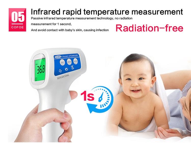 Cofoe Medical Technology Co., Ltd termômetro infravermelho para hospital e família (4)