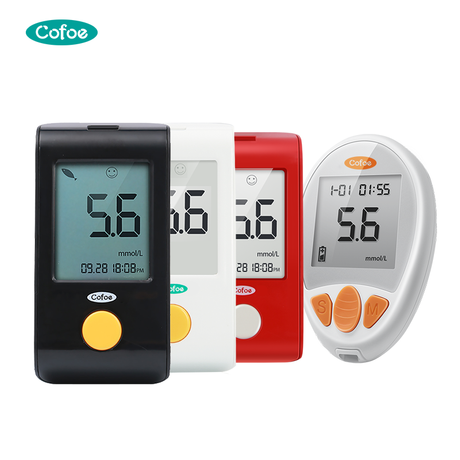 Medidor de glicose no sangue eletrônico da LCD Sale Hot Sale com Voz LCD
