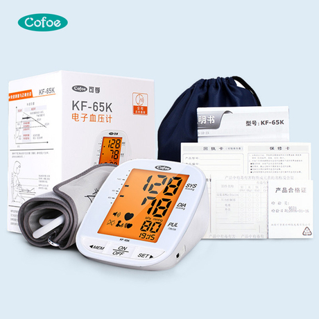 KF-65K COFOE Monitor automático de pressão arterial digital (tipo de braço)