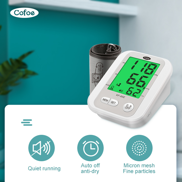 KF-65E COFOE Automático Monitor de pressão arterial digital (tipo de braço)