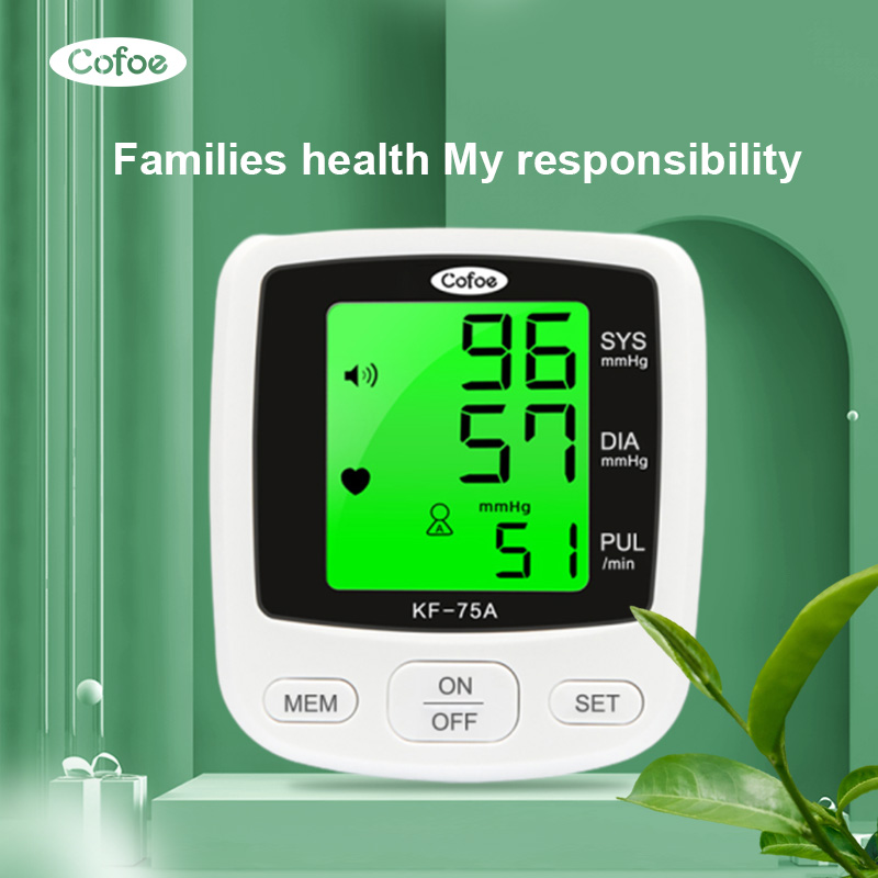 Hospitais portáteis KF-75A Monitor de pressão arterial