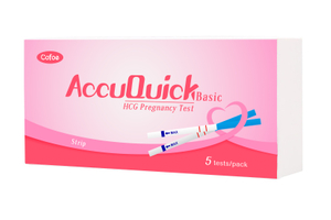Tiras de teste rápido médico HCG profissional de um passo para teste de gravidez feminino