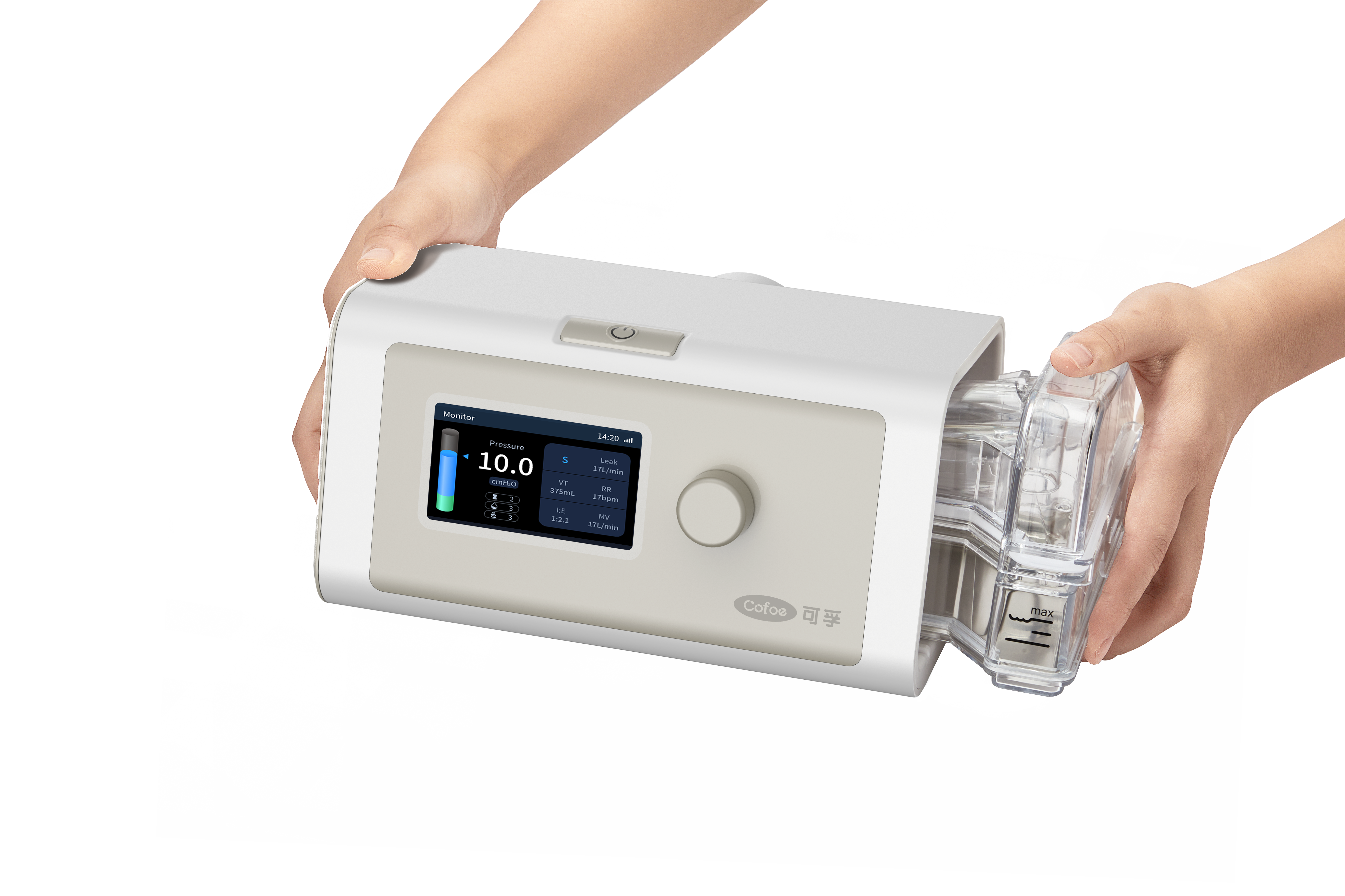 Cofoe BR230 para sua máquina automática de Cpap Bpap Máquina de terapia respiratória médica não invasiva