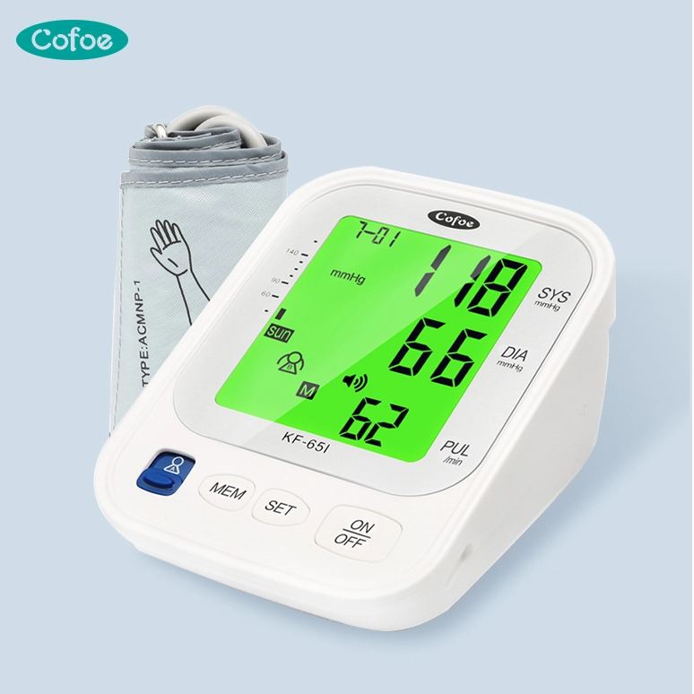 Monitor automático de pressão arterial de braço KF-65IPLUS